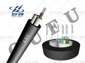 80/120 MINI ADSS 2-12 core optic fiber cable ASU mini ads